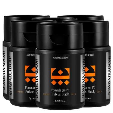 Imagem de Kit 06 Pomada Em Pó Pulvus Black Embaixador 5G