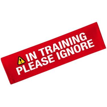 Imagem de Advivio In Training Please Ignore Funny Dog Leash Manga, Service Dog Leash Alert Hanging ID Patch Tag, para presente de aniversário de animal de estimação