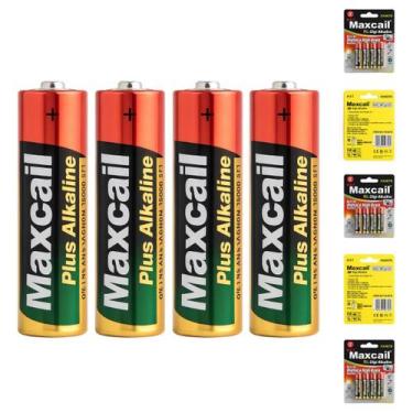 Imagem de Kit 4 Pilhas Comum AA 1.5V Alkaline Energia Segura Confiável e Longa D