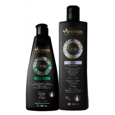 Imagem de Kit Arvensis Cachos Ativador Ondulados 500ml + Condicionador