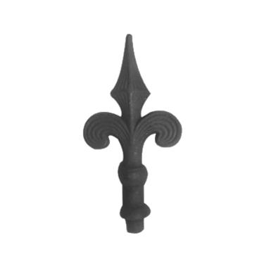 Imagem de Ponteira Ponta de Lança Ferro N23 Grade Portão Muro 30cm