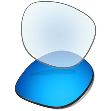 Imagem de Vonxyz Lentes de reposição para óculos de sol inteligentes Ray-Ban Meta Wayfarer RW4012 53 mm (Gen 2) - Opções polarizadas de transição, Ativado fotocrômico azul claro, RW4012 53mm