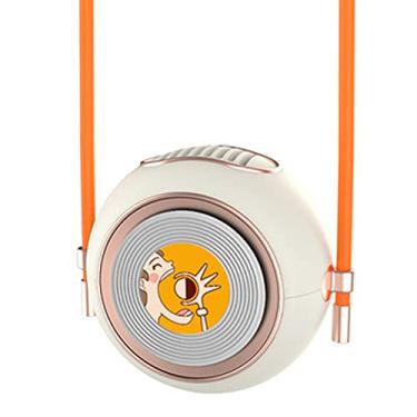Imagem de Ventilador de colar Mini ventiladores vestíveis Ventilador de pescoço USB recarregável Silencioso 2 mãos livres Ventilador para escritório Casa Viagem Ventilador vestível