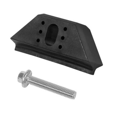 Imagem de MTRPS Braçadeira de base para bateria, suporte de amarração de bateria de carro com parafuso M6 de aço inoxidável 304, OEM # 14005061 substituição compatível com modelos selecionados, acessórios de