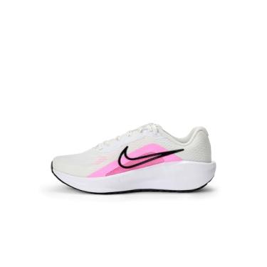 Imagem de Nike Tênis de corrida feminino Downshifter 13 Road, Branco/Feitiço Rosa/Preto, 37