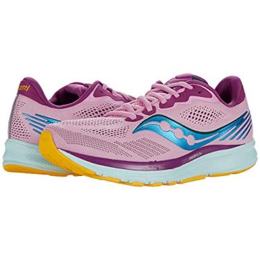 Imagem de Saucony Women's Ride 14 Running Shoe, Future Pink, 5