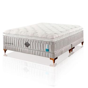 Imagem de Colchão De Látex Qgel Com Cobre Box Queen 158x198cm