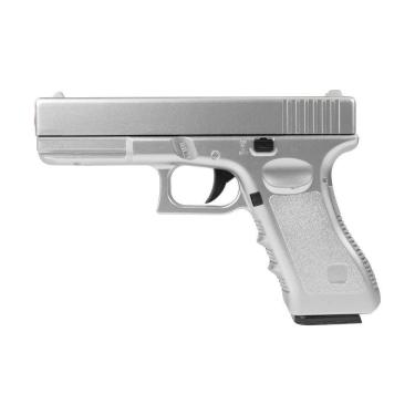 Imagem de Pistola De Airsoft Vg Gk-v20 Silver Metal Mola 6mm