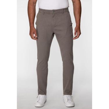 Imagem de Calça Sarja Slim Cinza-Masculino