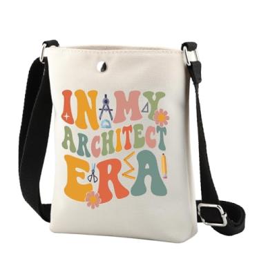 Imagem de CMNIM Bolsa tiracolo Architect Gifts In My Architect Era Architecture, presente de engenheiro arquitetônico, presentes de formatura para arquitetos, 251117 Architect C, Transversal