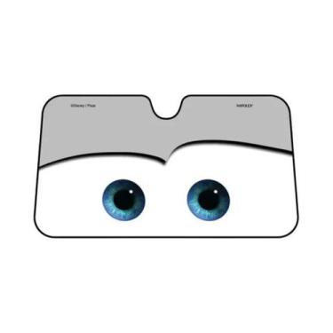 Imagem de Protetor Solar Para Carro Grande 150x70CM Com Olhos De Desenho Animado