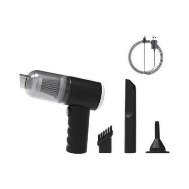 Imagem de Aspirador De Pó Portátil Sem Fio Para Carro Com Carregamento USB 1200m