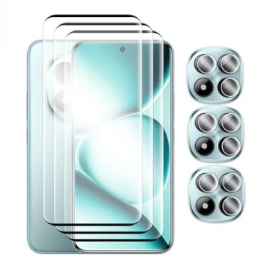 Imagem de Para Redmi Note 15 Pro Plus, vidro temperado com cobertura completa e filme protetor de tela 3D curvo