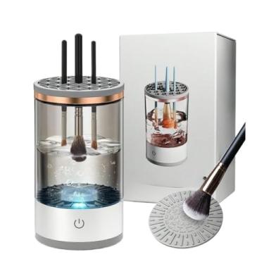 Imagem de Limpador Pincel Esponja Maquiagem Elétrico(Limpador De Pincel)