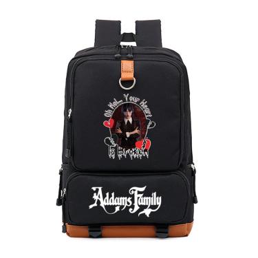 Imagem de Mochila escolar Anime Wednesdays Kids Children Oxford Bag