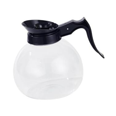 Imagem de Bothyi Decantador de cafeteira chaleira de café reutilizável cabo ergonômico 1700 ml jarra de vidro para cafeteira cafeteira restaurante, estilo A