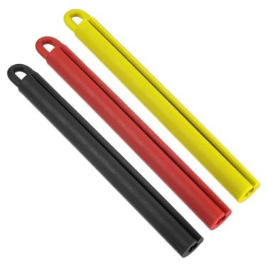 Imagem de Generic Cabide de taco de sinuca de 19 cm, 3 peças, ferramenta de pendurar para taco de mesa de bilhar de sinuca, 1 peça por cor