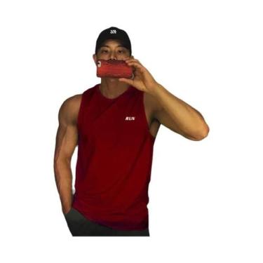 Imagem de Camiseta Regata Masculina De Verão Respirável Sem Mangas Para Academia