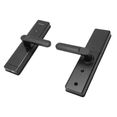Imagem de Cryfokt Fechadura de Porta de Entrada Sem Chave, Fechadura Inteligente de Impressão Digital Com Teclado, de Maçaneta de Porta Inteligente para Frente, Casa, Crianças,