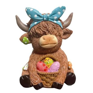 Imagem de Estatuetas De Decoracao Para A Casa - Estatueta Animal Resinosa Decoracoes De Pascoa - Decoração De Mesa Tema Fazenda | Para Cozinha Primavera Entrada Escrivaninha Prateleira Lareira