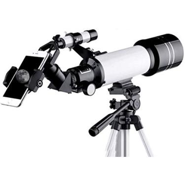 Imagem de Telescópio monocular, telescópio de alta potência para crianças e iniciantes, telescópio refrator de astronomia de 70 mm com tripé ajustável, telescópio de viagem com bolsa de transporte, adaptador de