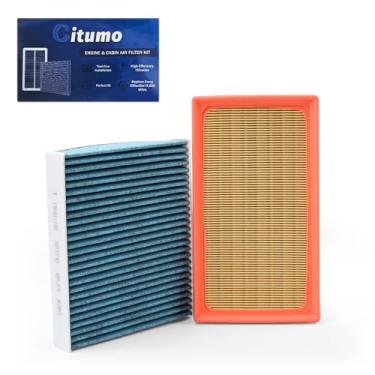 Imagem de Filtro de ar do motor CA12289 e filtro de ar de cabine CF12157 para híbrido RAV4 2019-2025, Camry Hybird 2018-2025, Highlander Hybrid, 2021-2025 Sienna, 2019-2022 Avalon Hybrid, Venza Hybrid 2021-2024