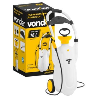 Imagem de Pulverizador Agrícola Tipo Carrinho 16 Litros Vonder, Branco
