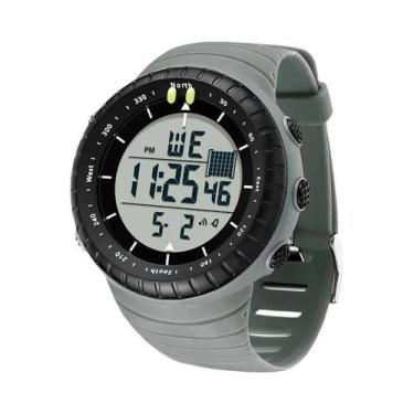 Imagem de Relógio Esportivo Digital LED À Prova D'Água Com Grande Mostrador Para