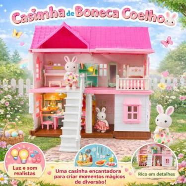 Imagem de Brinquedo Infantil Casa Coelhinho Luxury Sylvan Casinha de Boneca