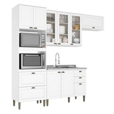 Imagem de Cozinha Modulada Classy Composição 4 Branco - Thb