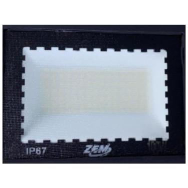 Imagem de Refletor Holofote Led 100W Luz Branca 6500K Ip65 Zem Bivolt