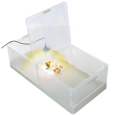 Imagem de Grande gaiola de habitat de tartaruga transparente para chocadeira de galinha incubadora de ovos galinheiro interno 80 cm