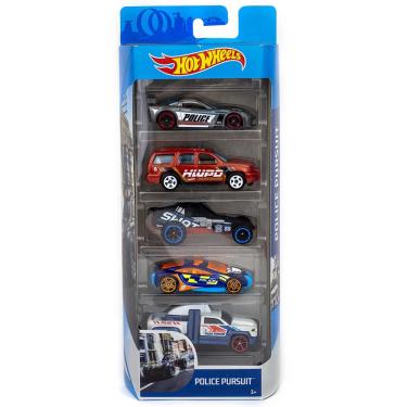 Imagem de Kit Hot Wheels com 5 Carros - Item Sortido