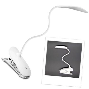 Imagem de Luminaria Mesa Led Abajur Recarregavel Dobravel Clip Cozinha Flex Touch Garra