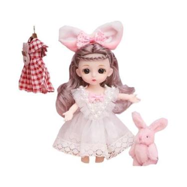 Imagem de Boneca Princesa Articulada De 16cm Com 13 Juntas, Brinquedo DIY BJD Co