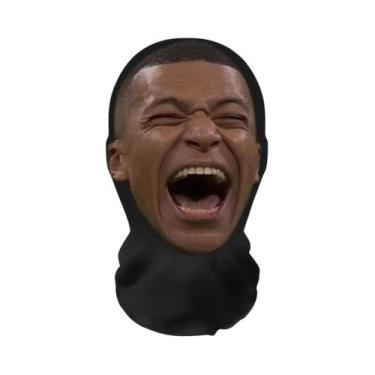 Imagem de Máscara Facial Engraçada Impressa Em 3D Realista, De Malha Elástica, P