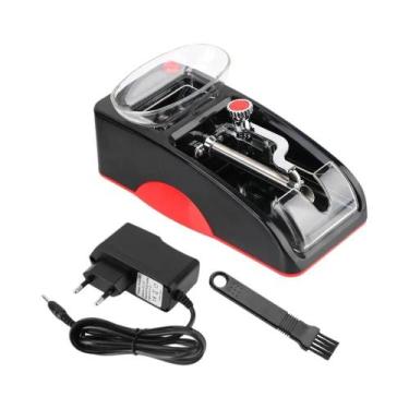 Imagem de Máquina Automática Elétrica De Enrolar Cigarros Com Plugue EU, Ferrame