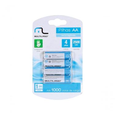 Imagem de Pilha Recarregavel Aa 2500mah C-4 Cb052