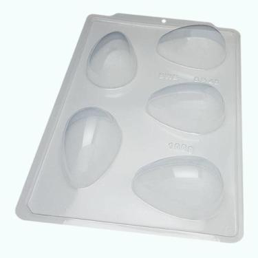 Imagem de Forma Ovo Liso 100g Especial 3 Partes SP48 BWB