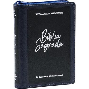 Imagem de Bíblia Sagrada  NAA Lt Maior Zíper SBB - SOCIEDADE BIBLICA DO BRASIL