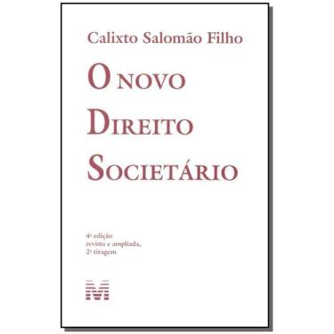 Imagem de Livro - Novo direito societário - 4 ed./2015