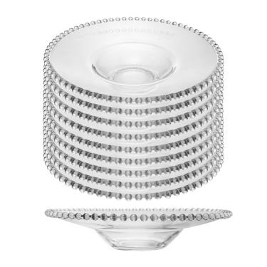 Imagem de Jogo 12 Prato De Massa Risoto De Cristal Pearl Wolff 29x6cm