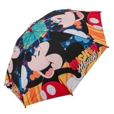 Imagem de Guarda Chuva Criança Sombrinha Infantil Reforçada Automatica Disney Pe