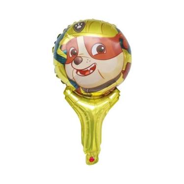 Imagem de Balões De Animais Paw Patrol 20pcs Com Bastão De Alumínio Para Decoraç
