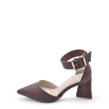 Imagem de Sapato Feminino Bebecê Salto Médio REF: T7024-309 NAPA SINGAPURA, 37, 