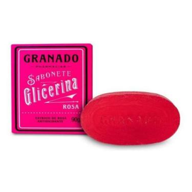 Imagem de Sabonete Glicerina Extrato De Rosa 90g  Granado