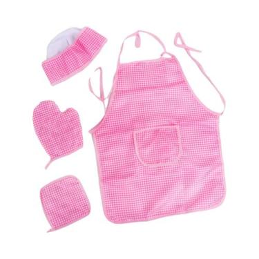 Imagem de Jogue o papel de uma família, vestir-se na cozinha, conjunto de aventa