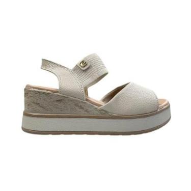 Imagem de Sandália Salto Anabela Pegada Feminino Adulto-Feminino