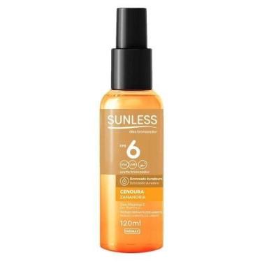 Imagem de Óleo bronzeador SUNLESS FPS 6