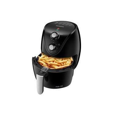 Imagem de Fritadeira Elétrica Sem Óleo Air Fryer Mondial New Pratic AF31 3,5 L – Preto Preto / 220